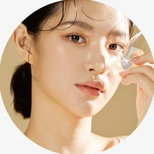 엘라비에 밸런스 물광주사 시술 모델